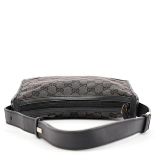 Gucci 001 4206 Anthracite GG Leather Shoulder Bag