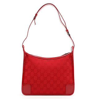 Gucci 001 4206 Red GG Shoulder Bag