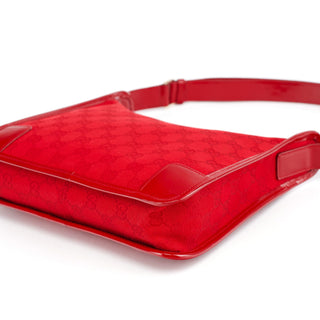 Gucci 001 4206 Red GG Shoulder Bag