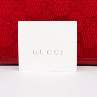 Gucci 001 4206 Red GG Shoulder Bag