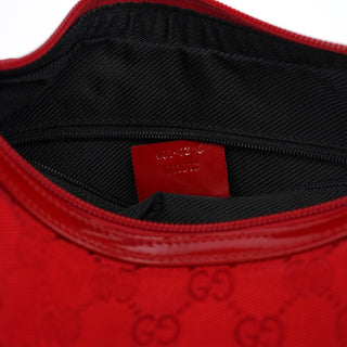 Gucci 001 4206 Red GG Shoulder Bag