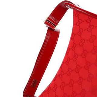 Gucci 001 4206 Red GG Shoulder Bag