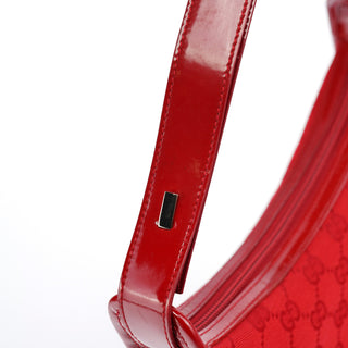 Gucci 001 4206 Red GG Shoulder Bag