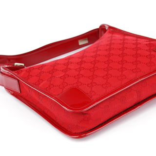 Gucci 001 4206 Red GG Shoulder Bag