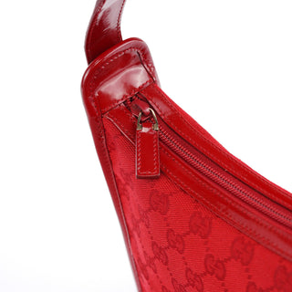 Gucci 001 4206 Red GG Shoulder Bag