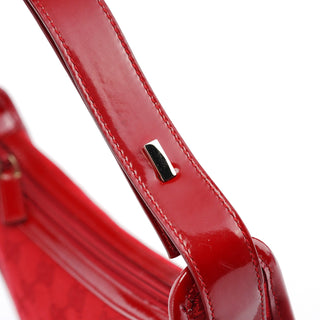 Gucci 001 4206 Red GG Shoulder Bag