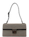 Gucci 001 4214 Beige Canvas Keylock Shoulder Bag