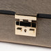 Gucci 001 4214 Beige Canvas Keylock Shoulder Bag