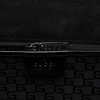 Gucci 001 4218 Grey Canvas Lady Lock Bag
