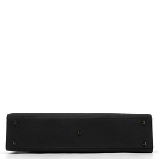 Gucci 001 4218 Navy Canvas Lady Lock Shoulder Bag