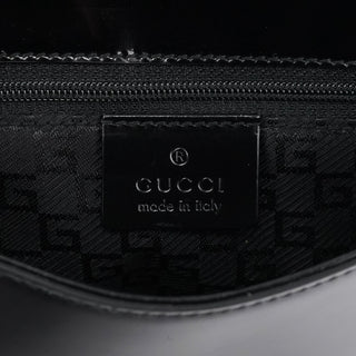 Gucci 001 4227 Black Leather Mini Crossbody Bag