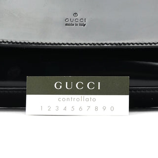 Gucci 001 4227 Black Leather Mini Crossbody Bag