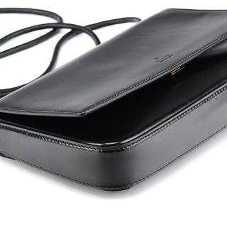 Gucci 001 4227 Black Leather Mini Crossbody Bag