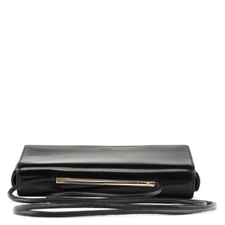 Gucci 001 4227 Black Leather Mini Crossbody Bag