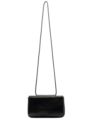 Gucci 001 4227 Black Leather Mini Crossbody Bag