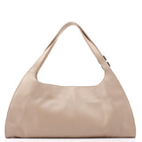 Gucci 001 4243 Beige Calfskin Shoulder Bag