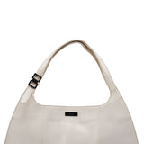 Gucci 001 4243 White Lizard Embossed Shoulder Bag