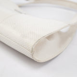 Gucci 001 4243 White Lizard Embossed Shoulder Bag