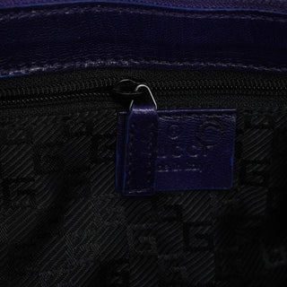 Gucci 001 4246 Dark Purple Patent Leather Mini bag