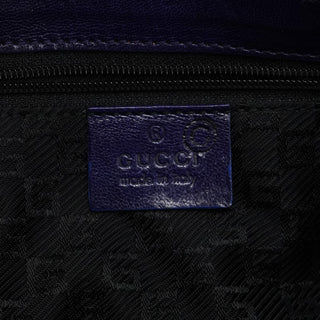 Gucci 001 4246 Dark Purple Patent Leather Mini bag