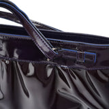 Gucci 001 4246 Dark Purple Patent Leather Mini bag