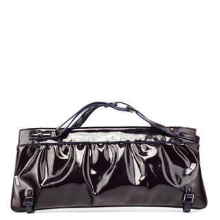 Gucci 001 4246 Dark Purple Patent Leather Mini bag