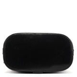 Gucci 001 4286 Black Calfskin Bucket Shoulder Bag