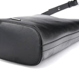 Gucci 001 4286 Black Calfskin Bucket Shoulder Bag