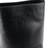 Gucci 001 4286 Black Calfskin Bucket Shoulder Bag