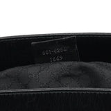 Gucci 001 4286 Black Calfskin Bucket Shoulder Bag