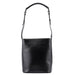 Gucci 001 4286 Black Calfskin Bucket Shoulder Bag