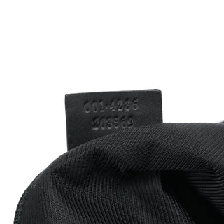 Gucci 001 4286 Black GG Bucket Shoulder Bag