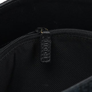 Gucci 001 4286 Black GG Bucket Shoulder Bag