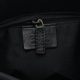 Gucci 001 4286 Black GG Bucket Shoulder Bag