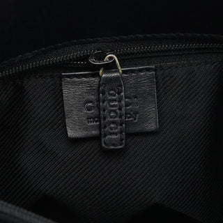 Gucci 001 4286 Black GG Bucket Shoulder Bag