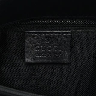 Gucci 001 4286 Black GG Bucket Shoulder Bag