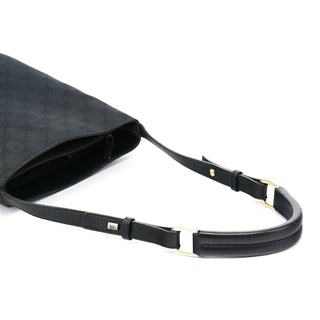 Gucci 001 4286 Black GG Bucket Shoulder Bag