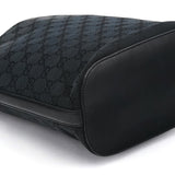 Gucci 001 4286 Black GG Bucket Shoulder Bag