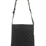 Gucci 001 4286 Black GG Bucket Shoulder Bag