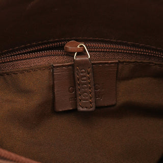 Gucci 001 4295 Brown GG Canvas Shoulder Bag