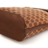 Gucci 001 4295 Brown GG Canvas Shoulder Bag