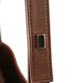Gucci 001 4295 Brown GG Canvas Shoulder Bag