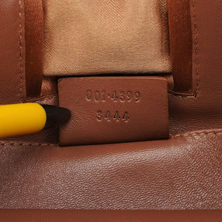 Gucci 001 4339 Soft Pink Satin Shoulder Bag