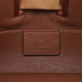 Gucci 001 4339 Soft Pink Satin Shoulder Bag