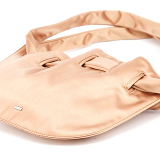 Gucci 001 4339 Soft Pink Satin Shoulder Bag