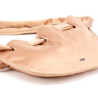 Gucci 001 4339 Soft Pink Satin Shoulder Bag