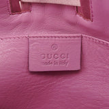 Gucci 001 4399 Pink Satin Drawstring Shoulder Bag