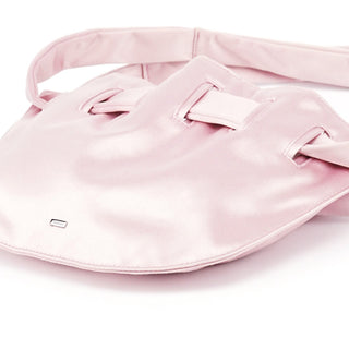 Gucci 001 4399 Pink Satin Drawstring Shoulder Bag