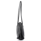 Gucci 001 4403 Black Lizard Embossed Tote Bag
