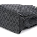 Gucci 002 1010 Anthracite GG Bamboo Tote Bag